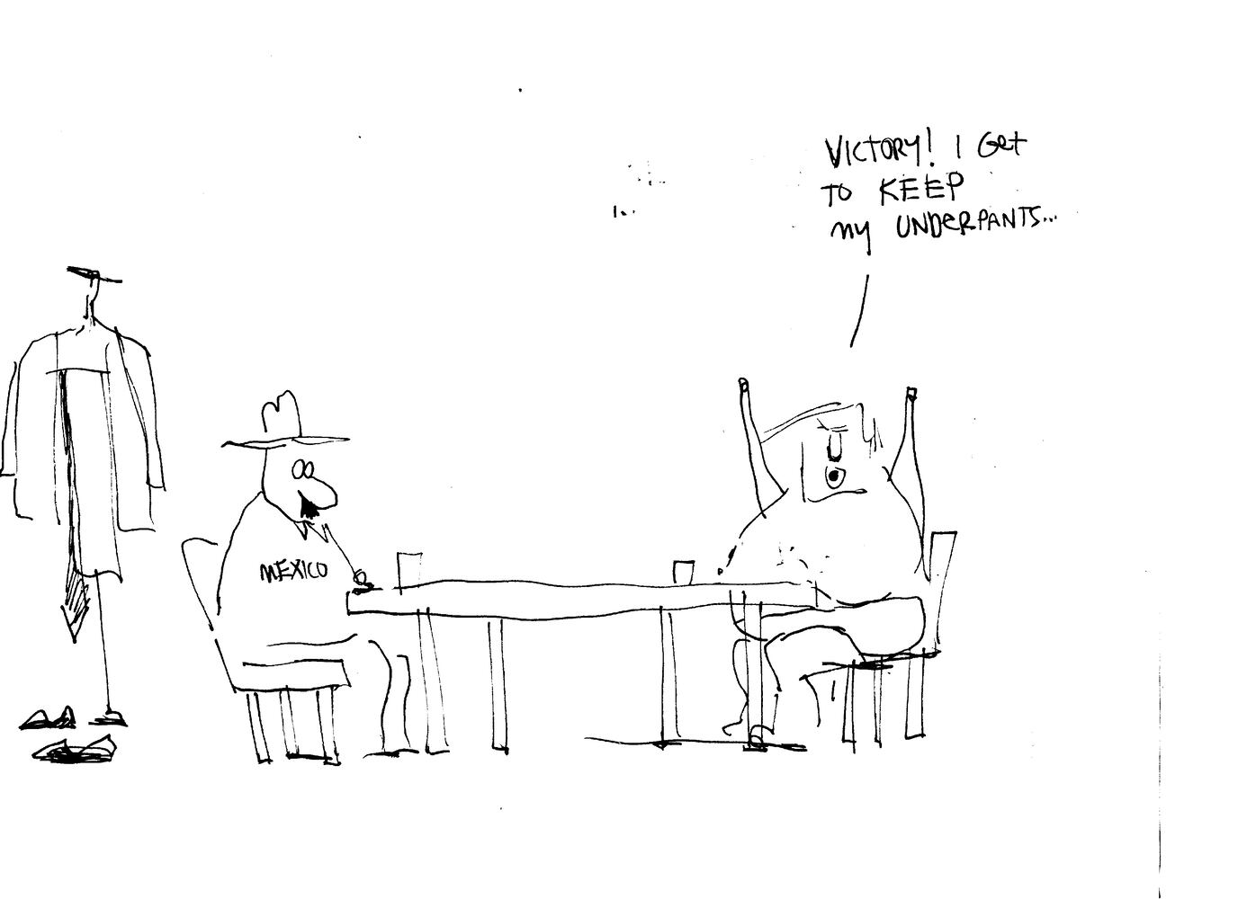 Mike Luckovich starts his Round File for June 2019