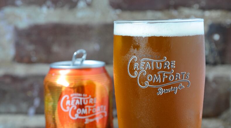 Tropicalia, produced by Creature Comforts in Athens, is so popular that fans sometimes have to get creative to find a six pack to bring home. CONTRIBUTED BY BECKY STEIN