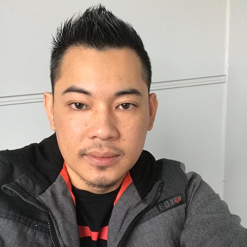 This undated photo provided by his family on Wednesday, Oct. 29, 2025, shows Chanthila “Shawn” Souvannarath, who was born in a refugee camp in Thailand but has lived most of his life in the U.S. (Family photo via AP)