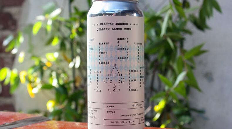 Festbier German-style Seasonal Lager was brewed for Halfway Crooks Oktoberfest celebration. Courtesy of Halfway Crooks Beer