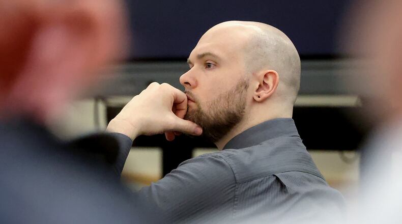 Defendant Tanner Horner listens during the punishment phase of his capital murder trial Tuesday, May 5, 2026, at the Tim Curry Criminal Justice Center in Fort Worth, Texas. (Amanda McCoy/Star-Telegram via AP)