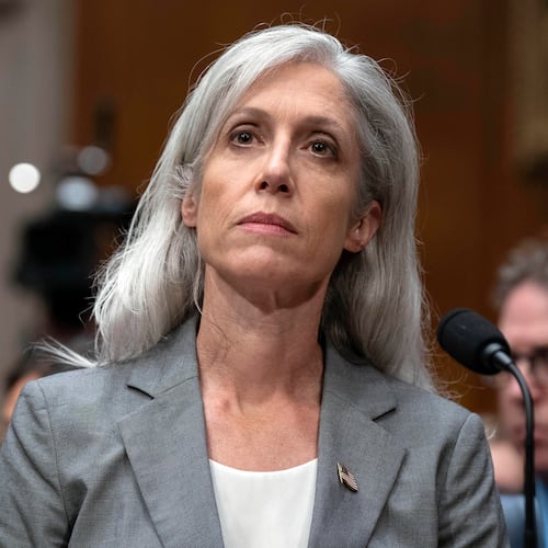 Former Centers for Disease Control and Prevention Director Susan Monarez testifies before the Senate Committee on Health, Education, Labor, and Pensions hearing to examine reviewing recent events at the Centers for Disease Control and Prevention and implications for children's health on Capitol Hill, in Washington, Wednesday, Sept. 17, 2025. (Jose Luis Magana/AP)
