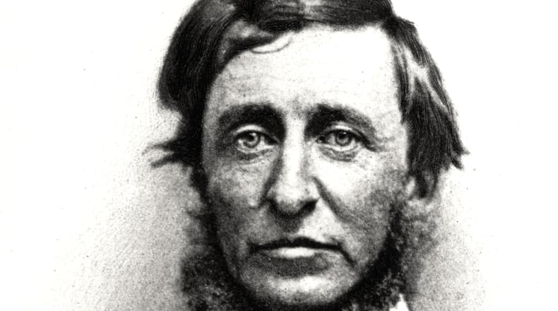 Henry David Thoreau, the Concord, Mass., naturalist and author who set out on what would be a two-year experiment to live a life of self-sufficiency in Walden Woods. MUST CREDIT: Courtesy of The Walden Woods Project