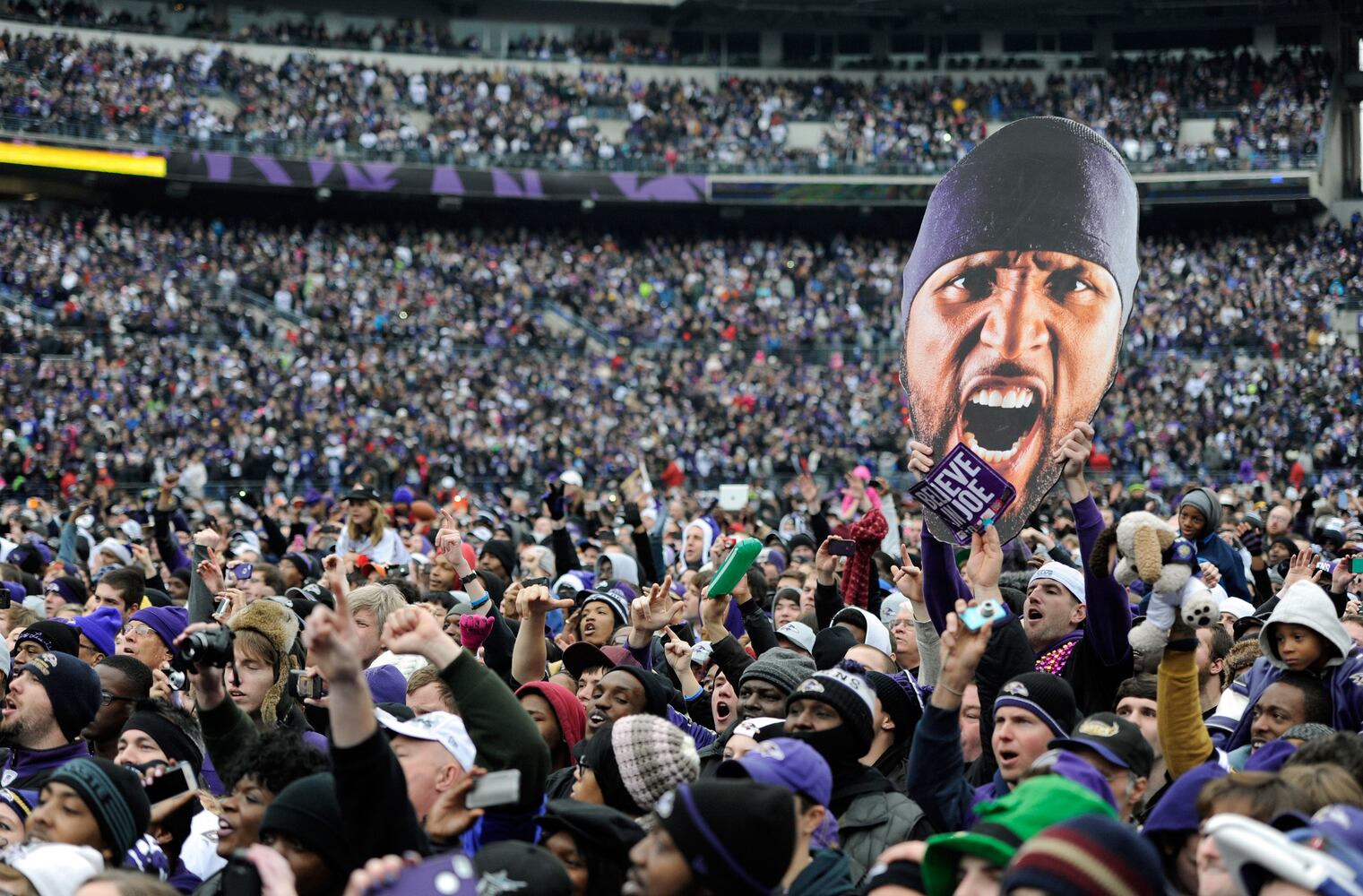 Ravens, Baltimore celebrate