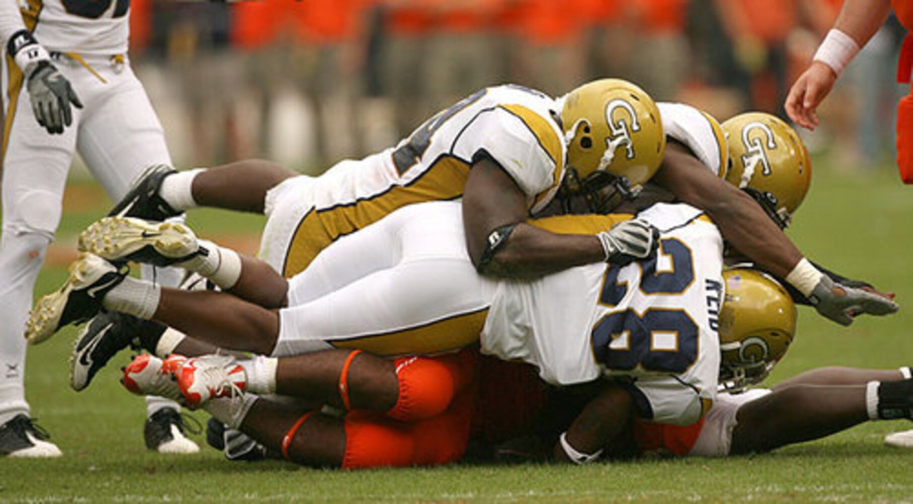College Football Photos: Ga. Tech at Clemson