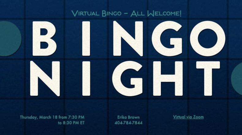 Join the Fundraiser for the Avondale Woman’s Club with Virtual Bingo via Zoom.