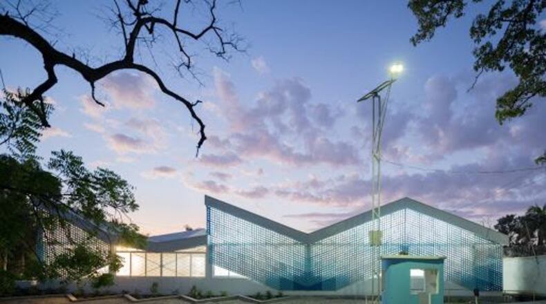 The GHESKIO Cholera Treatment Center in Haiti.