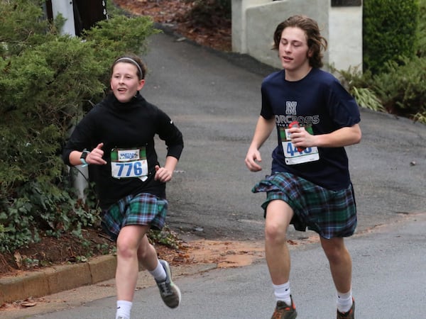 The Tartan Trot 5K/10K, a qualifier for The Atlanta Journal-Constitution Peachtree Road Race, starts and ends at Saint Luke’s Presbyterian Church in Dunwoody on Saturday. 
(Courtesy of Tartan Trot)
