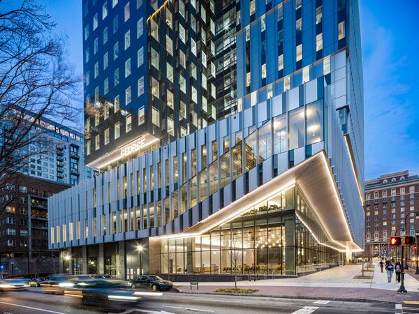 This is a photo of the third phase of Tech Square, a large development project at Georgia Tech in Midtown. The project's development management is being handled by JLL's project and development services team. (Courtesy of Jonathan Hillyer Photography)