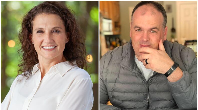 Marcy Westmoreland Sakrison and Philip Singleton, both Republicans, are facing each other in a runoff election being held Tuesday. They will replace former state Rep. David Stover, who resigned earlier this year. Submitted photos.