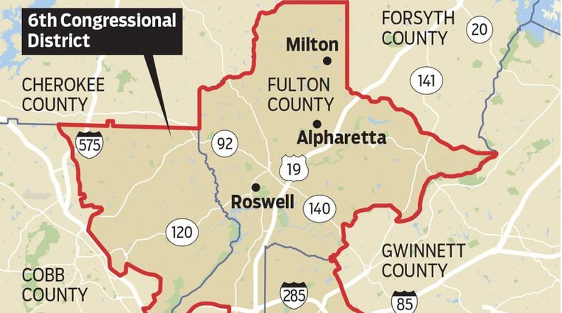 Georgia's 6th Congressional District.
