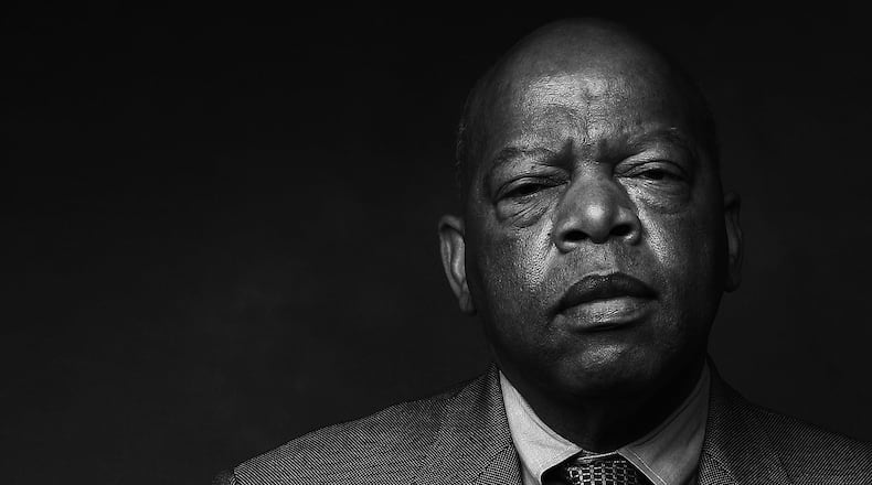 Georgia Rep. John Lewis, one of the few surviving key players in the civli rights movement, has died.  Pouya Dianat / AJC