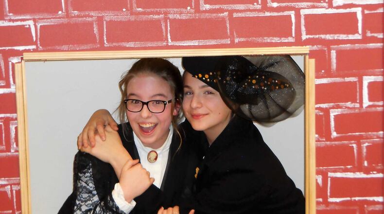 Lindsey Alexander and Lucy Roberts took first place in the state National History Day competition at Mercer University in Macon on April 22.