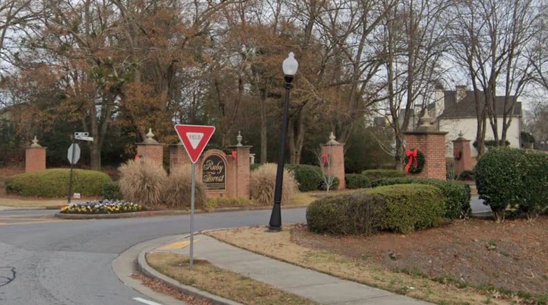 Suwanee recently denied a request by a homeowner for a beauty salon with therapeutic massage in the Ruby Forest neighborhood. (Google Maps)