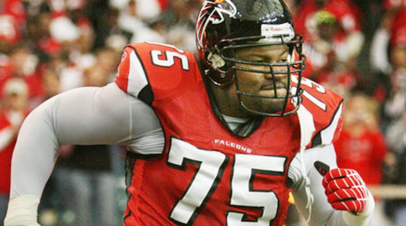 Defensive tackle Rod Coleman made his lone trip to the Pro Bowl while a Falcon in 2005.