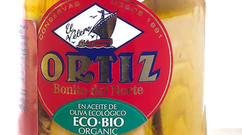 Ortiz white meat tuna is a Spanish delicacy that comes packed in organic olive oil.