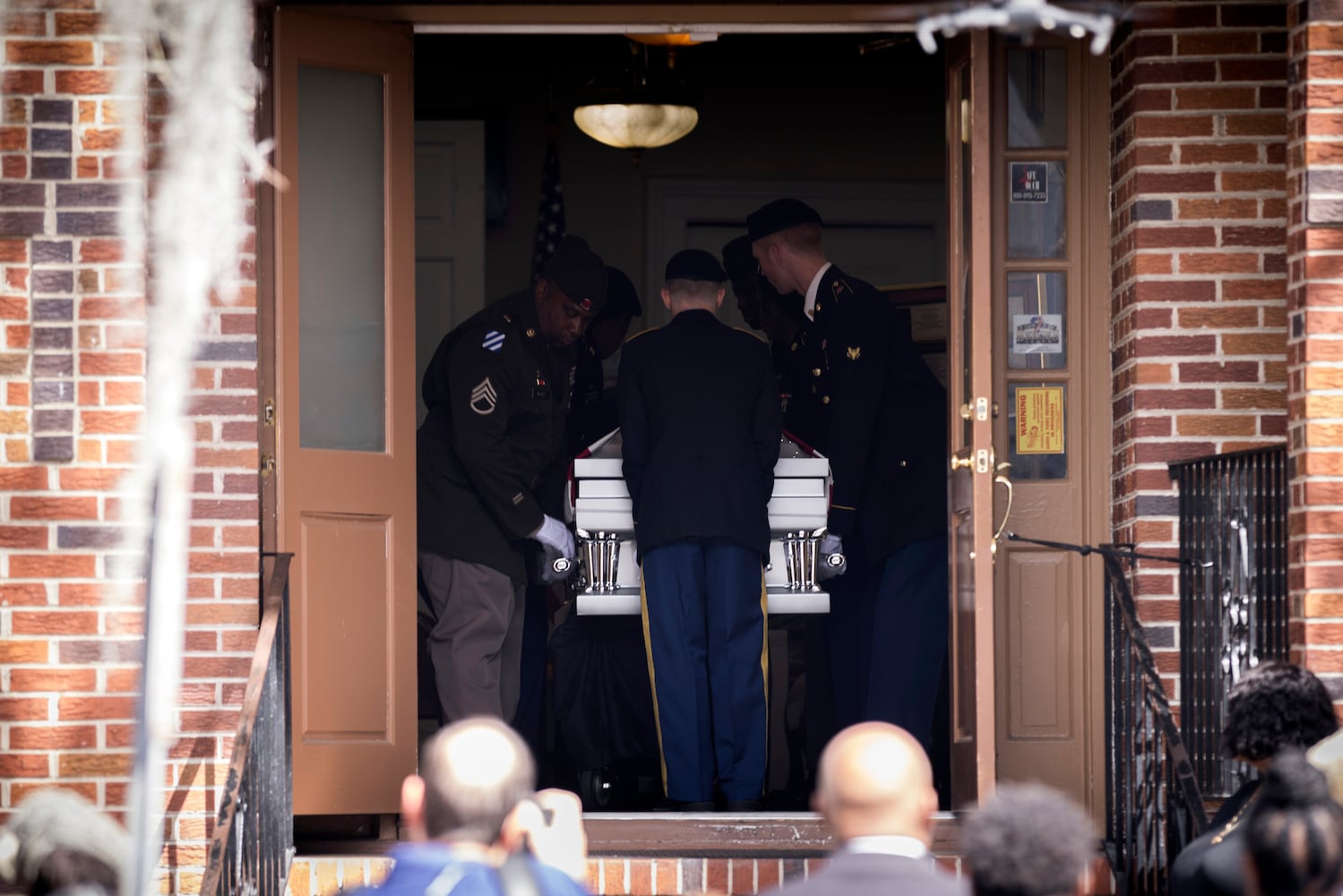 The remains of U.S. Army Reservist Sgt. Breonna Moffett, who died in a drone attack recently in Jordan, returns to her hometown.