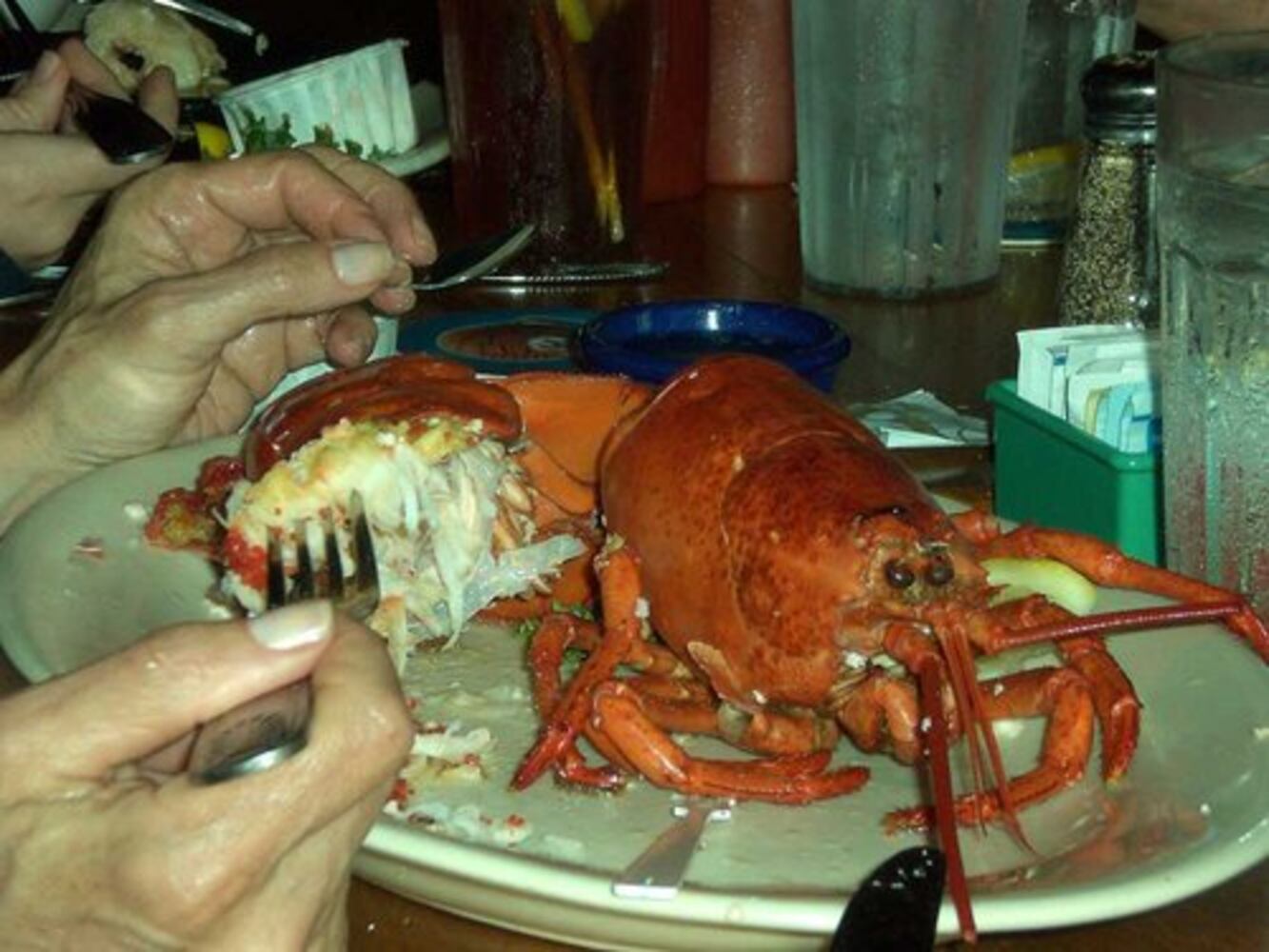 Maine: Scenery and lobster
