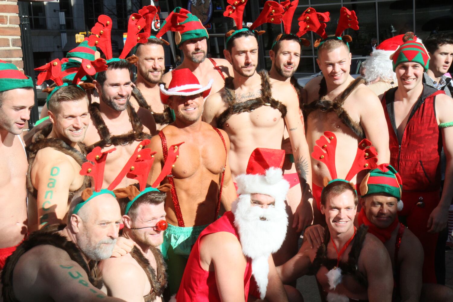 Santa Speedo Run 2014
