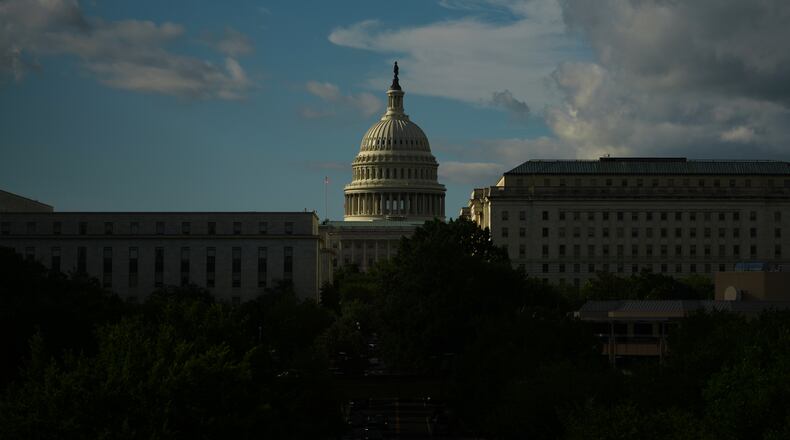 The U.S. Capitol is seen Tuesday, June 23, 2026, in Washington. (AP Photo/Julia Demaree Nikhinson)