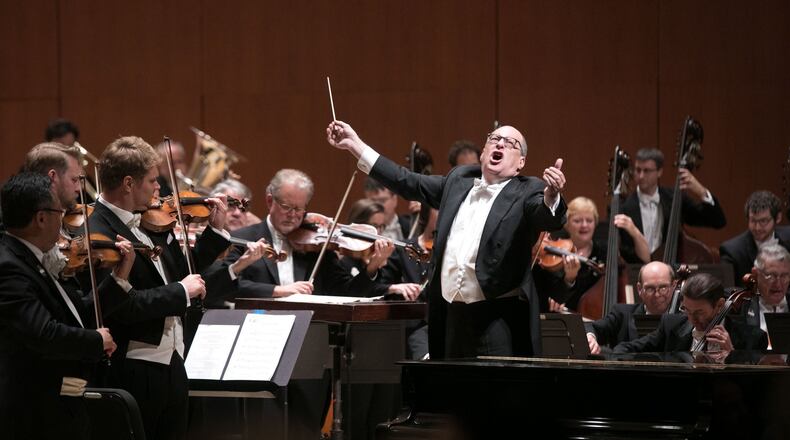 On Wednesday, the Atlanta Symphony Orchestra revealed its 2018-2019 schedule, which will begin a three-year countdown until the ensemble bids its leader, Robert Spano, goodbye. CONTRIBUTED BY ATLANTA SYMPHONY ORCHESTRA