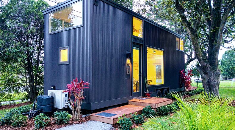 Dan George Dobrowolski, founder of the Tampa Bay Village and CEO of Tiny House Escape Villages, says that in the past six months, sales of the tiny houses jumped 120 percent. Courtesy of David Peterson