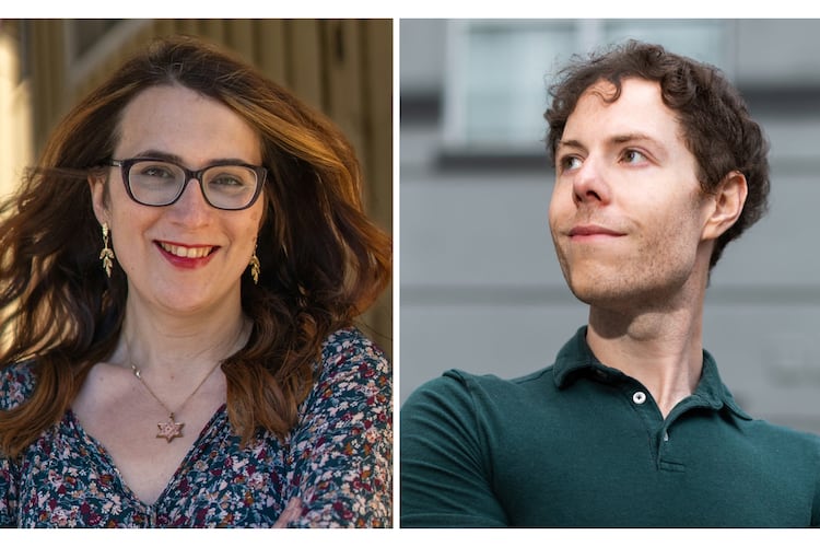 Aaron Baker, left, and Jeremiah Olney are Democratic Socialists who are challenging sitting Democratic state House members in the May 2026 May primary contests. (Handout)