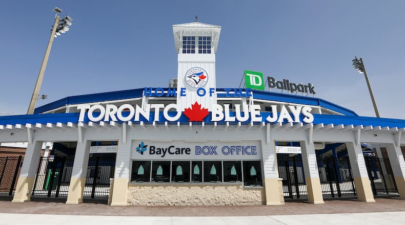 TD Ballpark in Dunedin, Fla., spring training home of the Toronto Blue Jays. (Chris Urso/Tampa Bay Times/TNS)