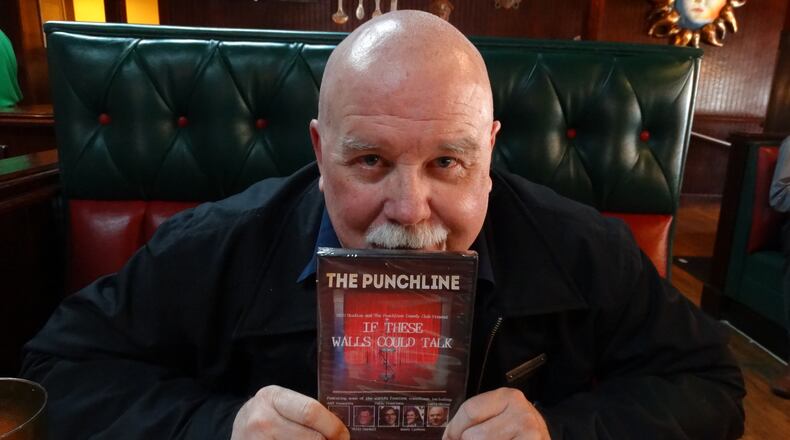 Steve Mitchell, who you may remember on radio as a jock on 96rock and Eagle 106.7, created "If These Walls Could Talk," a documentary about the Punchline Comedy Club. CREDIT: Rodney Ho/rho@ajc.com