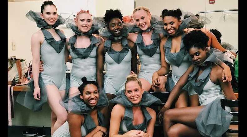 These are the Kennesaw State University dancers who will be performing at the Kennedy Center.