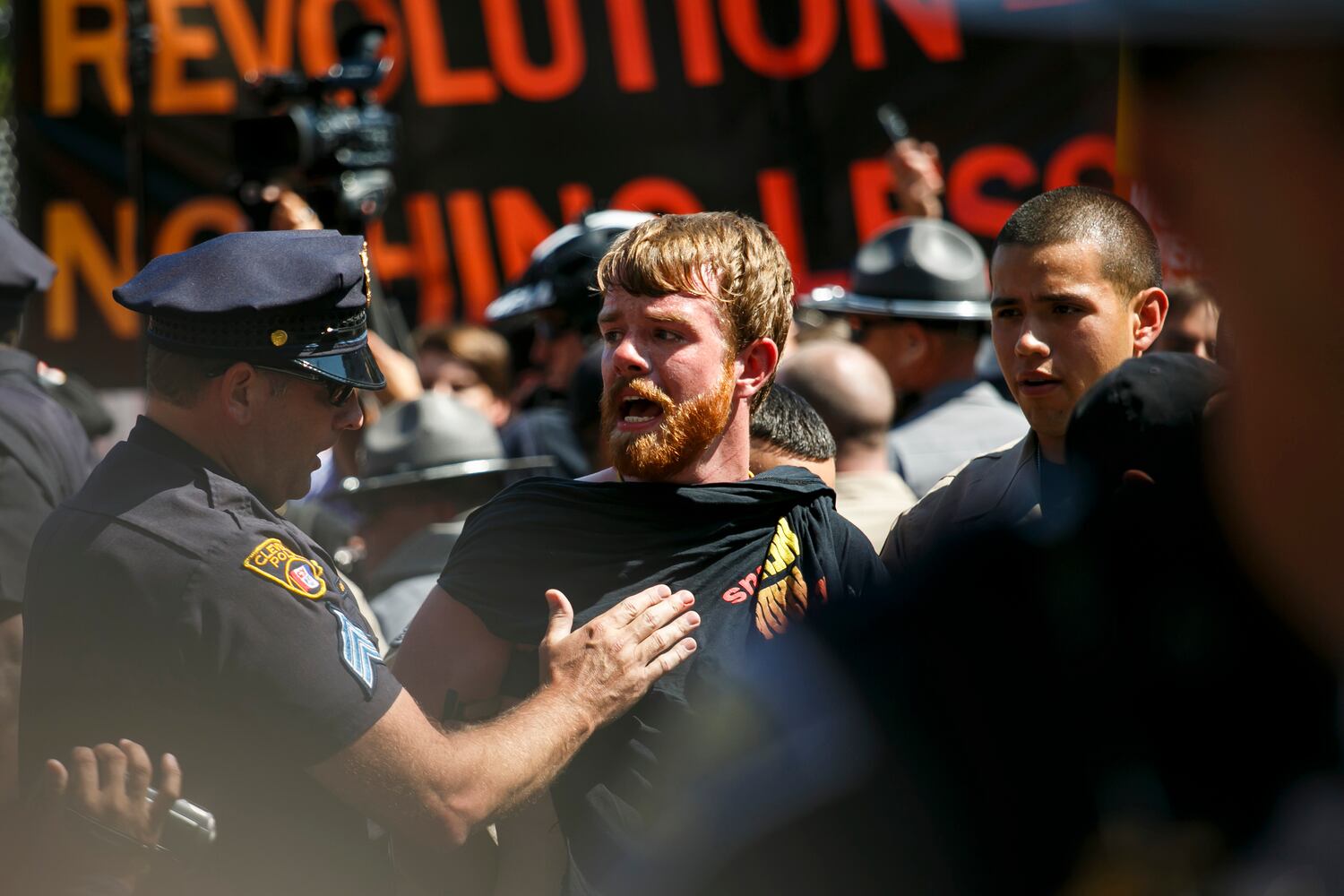 Protests outside GOP convention