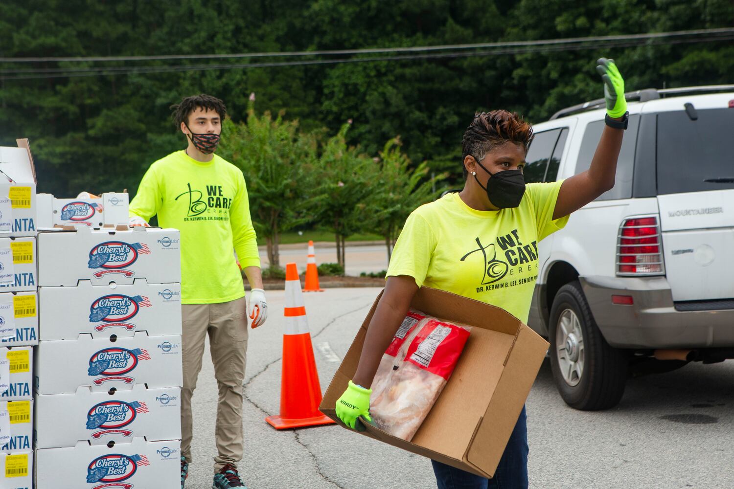 DeKalb food giveaway