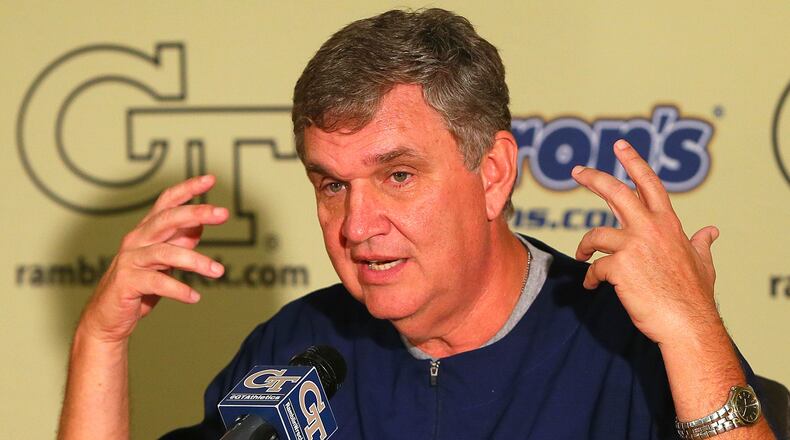 Paul Johnson says, “I don’t hear as much about the (offense or SEC) in negative recruiting as I do ‘Your school is hard, and you don’t have any fun.’ "