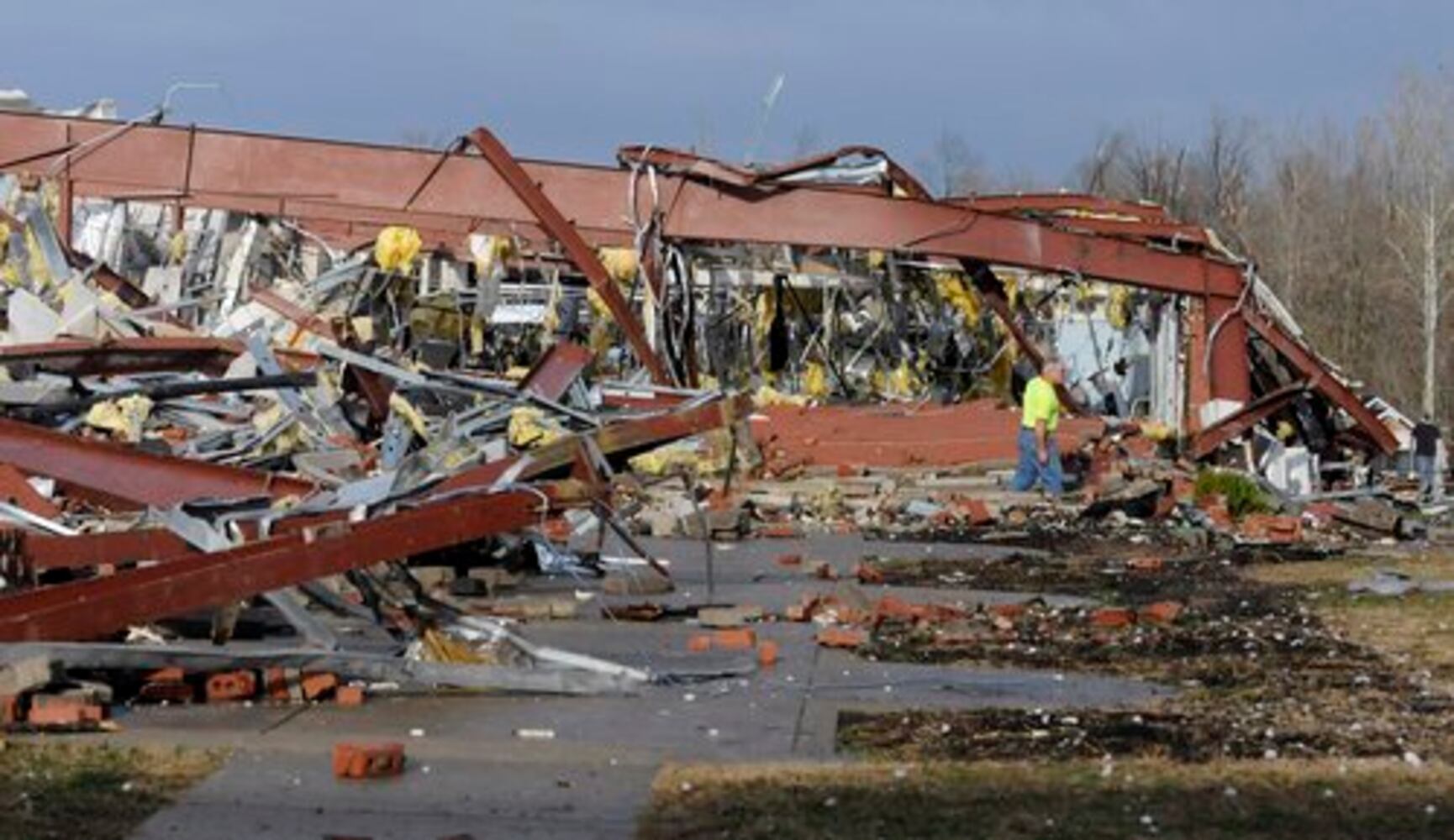 Major storm damage in Indiana
