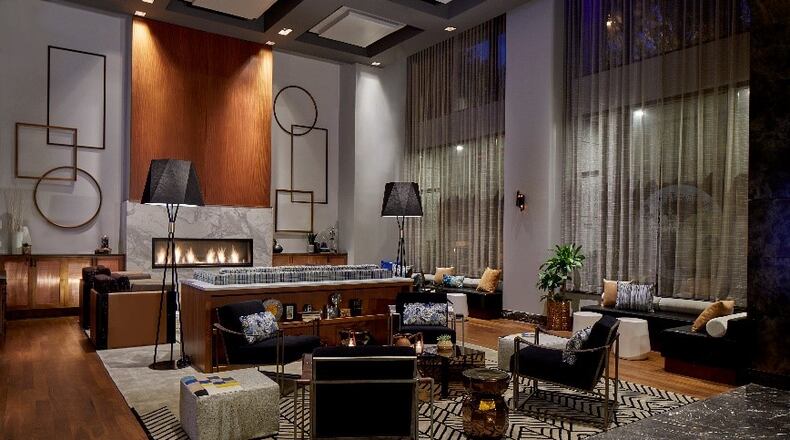 The transformation of the Renaissance Atlanta Midtown Hotel includes a totally re-designed lobby and common spaces. CONTRIBUTED