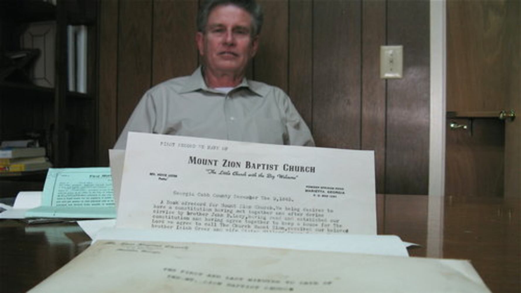 Time capsule found at Mt. Zion Baptist in Marietta