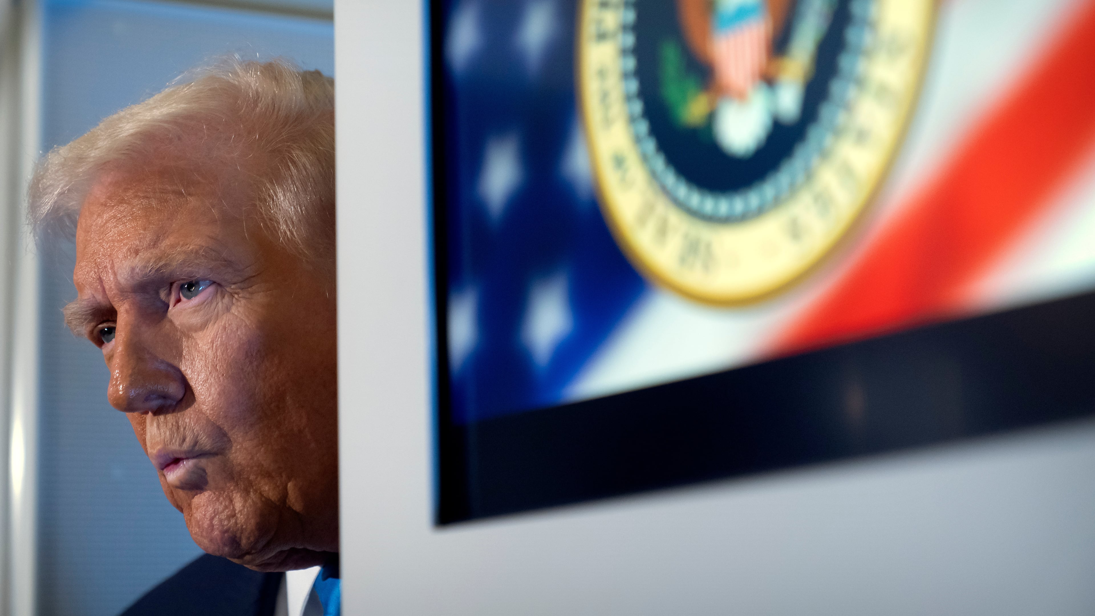 President Donald Trump has been talking about his high IQ for 10 years, but has yet to show any proof of his intelligence. (Mark Schiefelbein/AP)