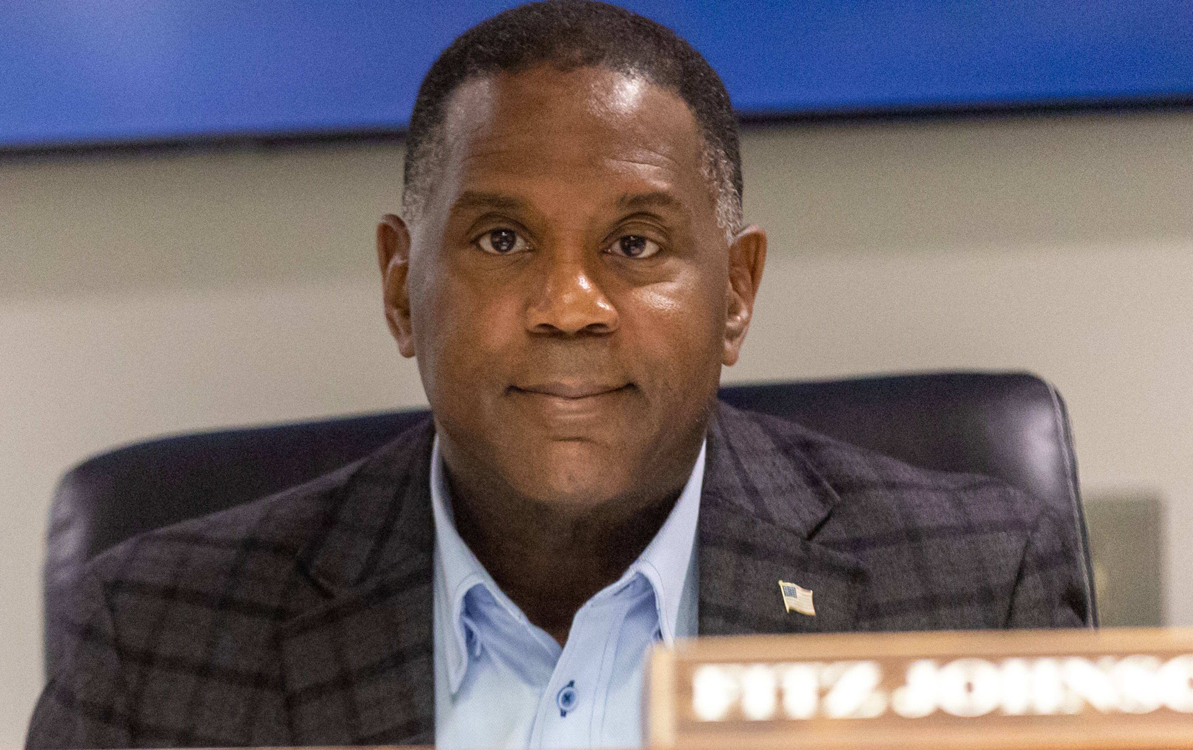 Fitz Johnson is the incumbent Republican candidate for District 3 for the Georgia Public Service Commission. (Steve Schaefer/AJC)