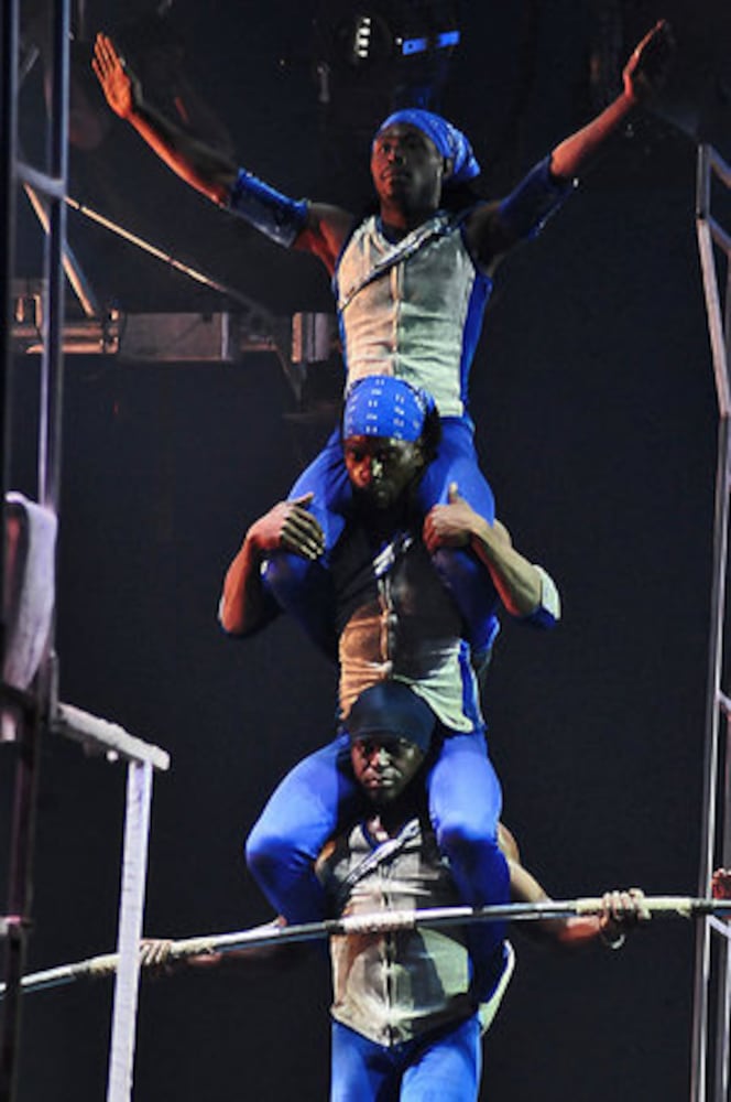 Universoul Circus arrives at Turner Field