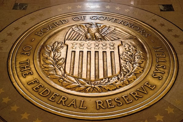 The seal of the Board of Governors of the U.S. Federal Reserve System.