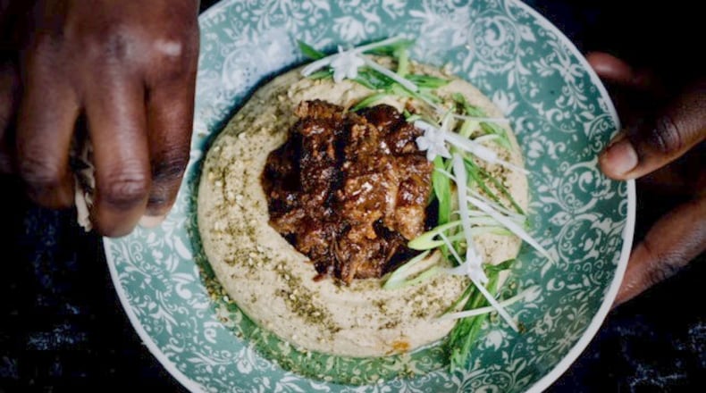 Oxtail hummus from Apt 4B.
