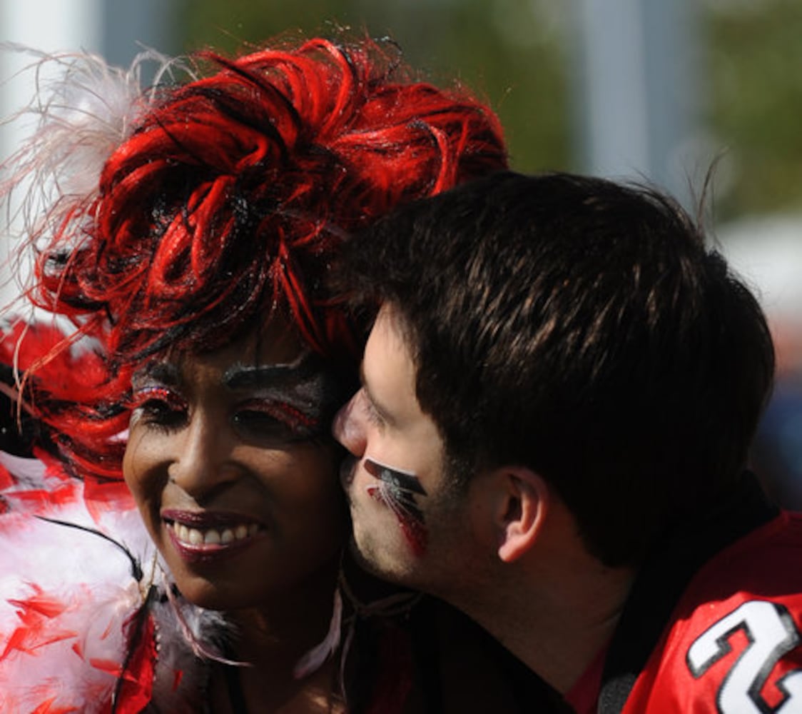 Bird lady' flies high for Falcons