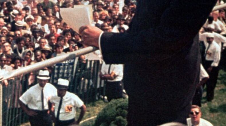 The "I Have a Dream" portion of his historic 1963 March on Washington speech was totally unscripted. Considered one of the most significant oratories in American history, that part came about on a whim.