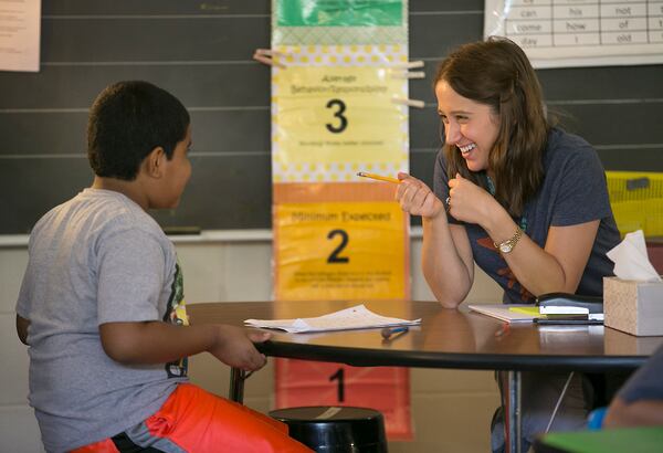 A teacher says students test scores should reflect back on teachers in their evaluations. RALPH BARRERA/ AMERICAN-STATESMAN