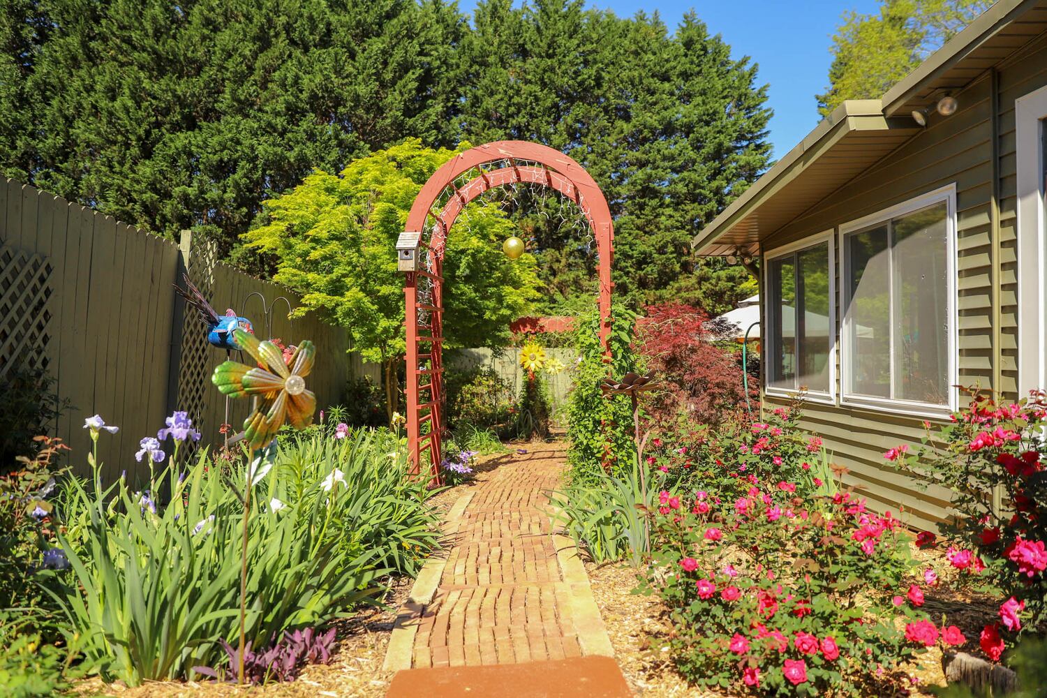 Photos: Cobb County home features whimsical garden as its backdrop