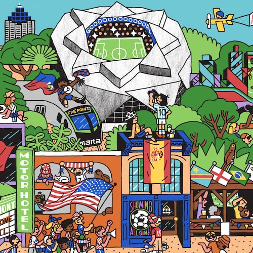 (Illustration: Justin Tran for the AJC)