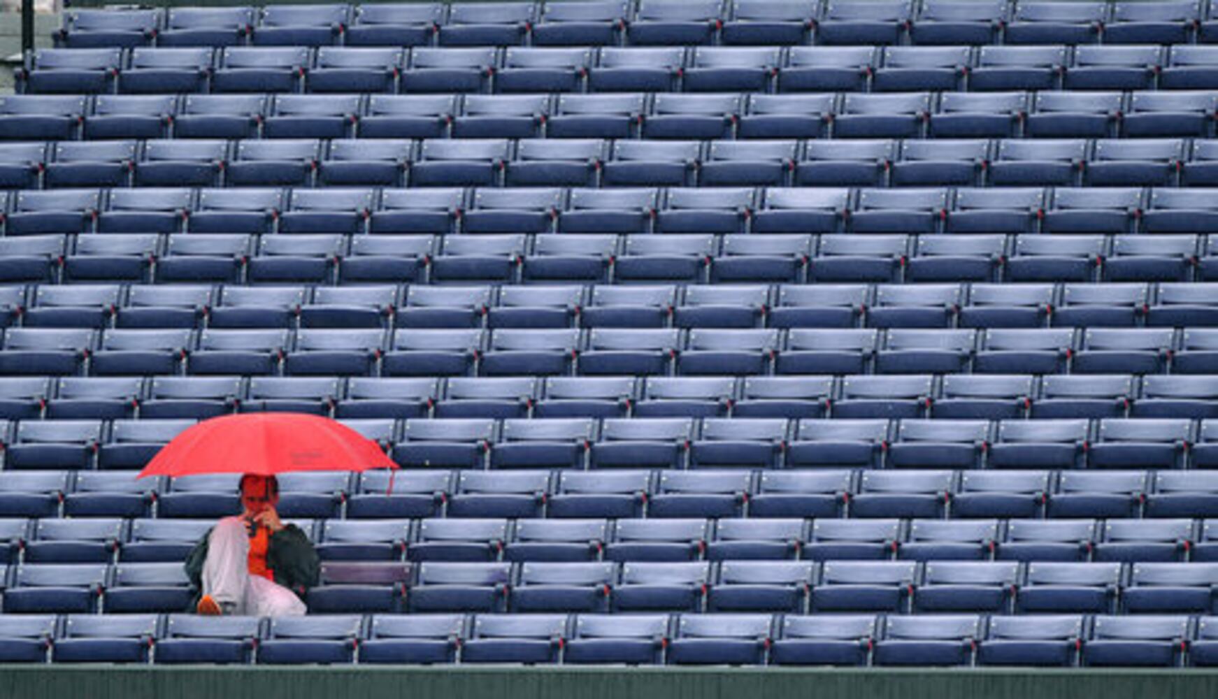 Braves game rained out