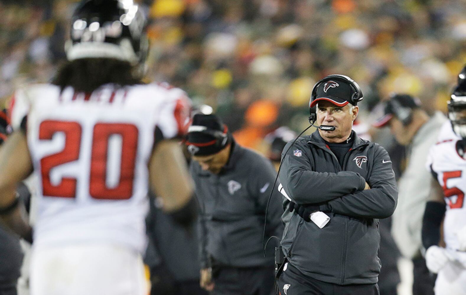 Falcons attempt second-half comeback against Packers