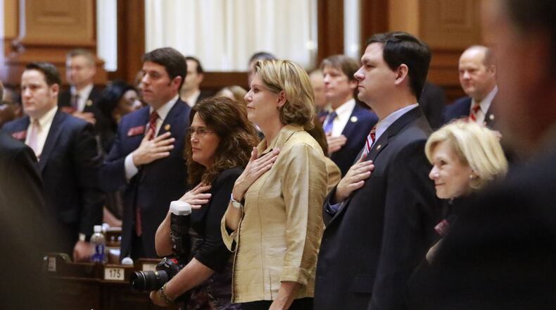 The opening session of the Georgia Legislature arrives Monday. Georgia is one of the least competitive states in the country when it comes to incumbents winning re-election. BOB ANDRES / BANDRES@AJC.COM