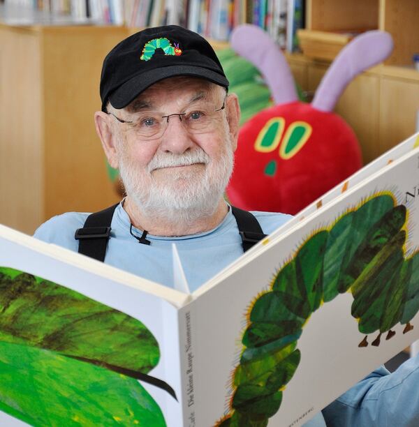 Children’s book illustrator Eric Carle was celebrated in an exhibit at the High Museum of Art about five years ago. CONTRIBUTED BY KRISTIN ANGEL